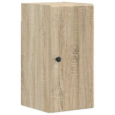 vidaXL - Badkamer - wandkast - BREDA - Sonoma - Eiken - 30 - x - 31 - x - 59 - cm