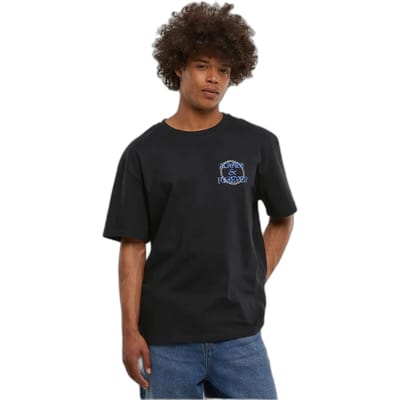 Mister Tee - The World Is Ours Oversize Heren Tshirt - XS - Zwart