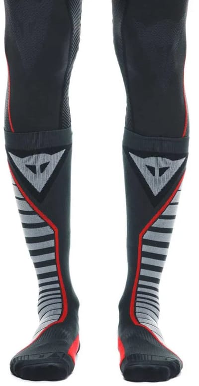 Dainese Thermo Long Zwart Rood Sokken -