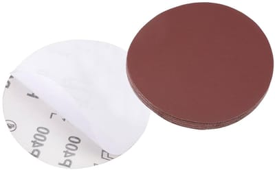 Zelfklevende Schuurpapier Schijfjes 12 cm - Grit 400 voor Houtbewerking en Metaalbewerking - Verpakking van 10 Stuks