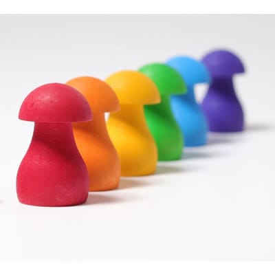GRIMMS paddenstoelen regenboog classic 1 jr+