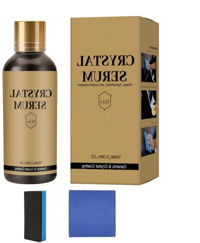Coatingmiddel voor auto, set reinigingsoplossing, 100 ml, reparatiemiddel voor autolak, voor pick-up, motorfiets, fiets, tractor, vrachtwagen, aanhanger, camper, auto