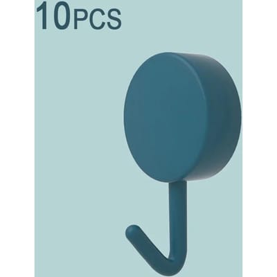 Krachtig Zonder Boren Keukendoekhaak Sleutelhouder 10 stuks Haken Zelfklevende Muurhaak Badkamer Huis Opbergaccessoires
