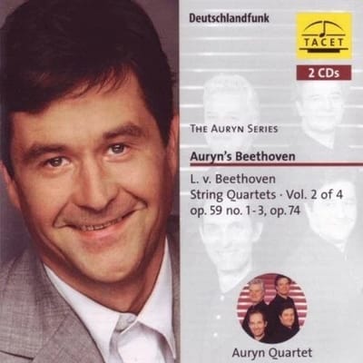 Auryn Quartet - Auryn's Beethoven (String Quartets Vol. 2 Of 4 Op. 59 No. 1 – 3, Op. 74) (CD)