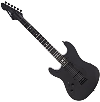 LA Select Modern Linkshandig Gitaar van Gear4music, Blackout