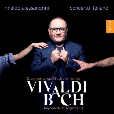 Rinaldo Alessandrini, Concerto Italiano - Vivaldi: 12 Concertos, Op. 3 "L'estro Armonico" | Bach: Keyboards Arrangements (2 CD)