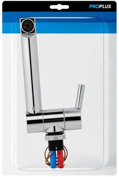 ProPlus Mengkraan Ø27 mm – 12V, Rechte Uitloop & Microschakelaar