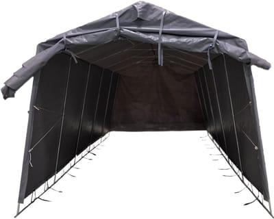 Fornorth Garagetent 3.4x7m, donkergrijs