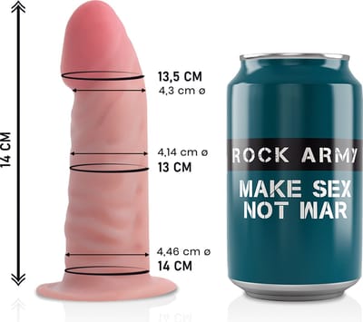 ROCK ARMY | Rockarmy Dual Density Tiger 14cm | Best Dildo | Sex toy