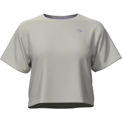 Under Armour Explor Trail Run Graphic  Hardloopshirt Dames-wit, paars
