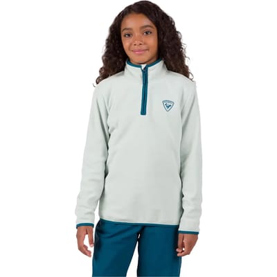 Rossignol Strawpile Fleece Met Halve Rits Blauw 12 Years Meisjes