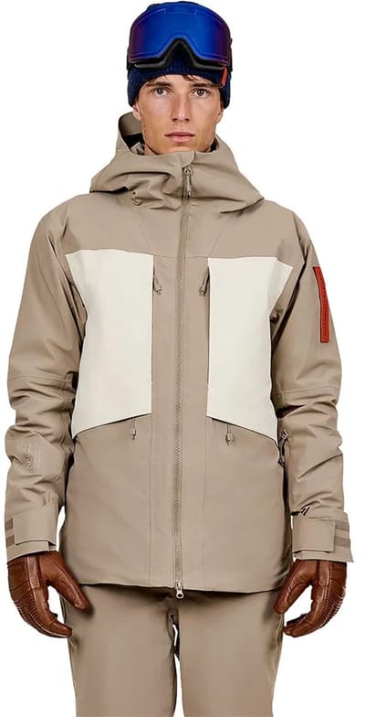 The Mountain Studio 3l Hybrid Shell Jas Beige 2XL Man