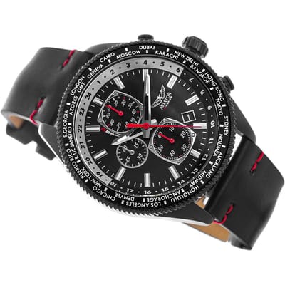 Aviator - Heren Horloge F-Series Black Eagle AVAW9485 - Zwart