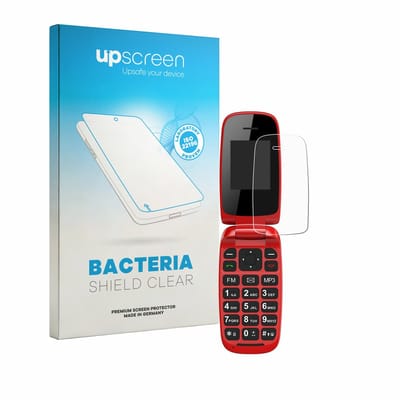 upscreen - Screenprotector voor Chakeyake R341 - Folie Beschermfolie transparant antibacterieel