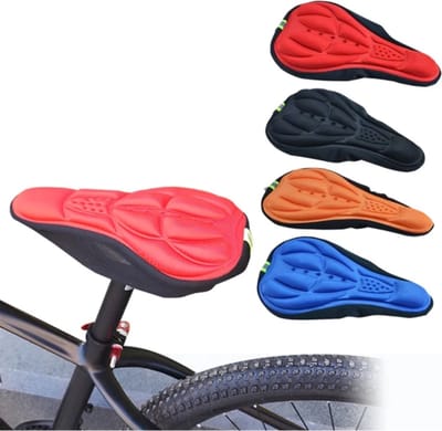 Zadelhoes - Gel Fietshoes - Universeel Zadeldek - Reflecterend - Comfort - Waterafstotend