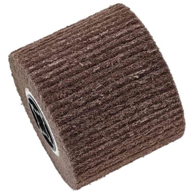 vidaXL - Schuurrollers - 3 - st - Bruin - 12 - x - 12 - x - 10 - cm - Synthetische - vezel