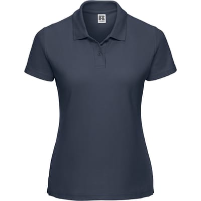 Russell Dames/Dames Klassiek Polycotton Poloshirt (Franse marine)