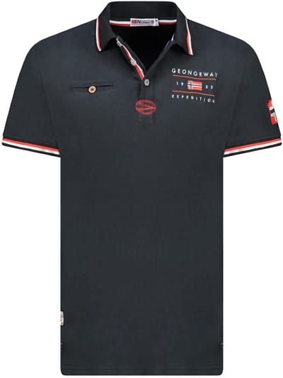 Geographical Norway Expedition Heren Polo Katoen Konbustyble - XXL