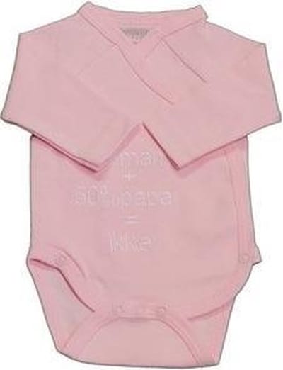 Petit villain romper - 50% papa + 50% mama = ikke
