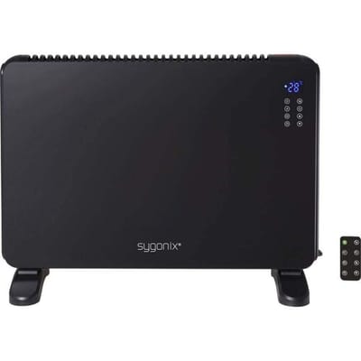 Sygonix Verwarming 20 m² Zwart