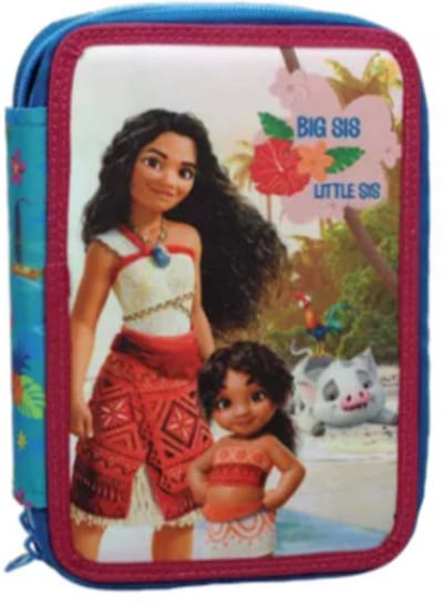 Disney Vaiana Big Sis gevuld met twee verdiepingen tellend etui