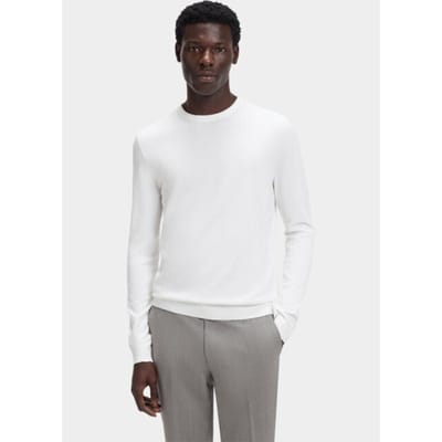 Regular fit gebreide pullover van viscosemix model 'SAN CODY-CV'