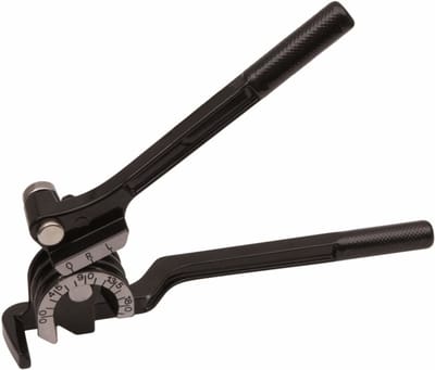 Benson Compacte pijpenbuiger - 6, 8 en 10 mm - Aluminium - Nauwkeurig buigen tot 180°