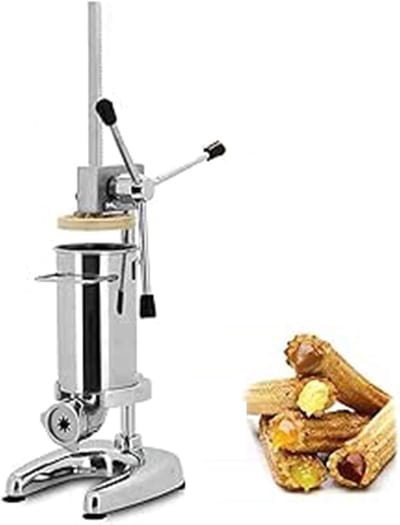 Churros Machine - Donut Maker - Desserts Maken - Roestvrij Staal - 3L Capaciteit - Zilver