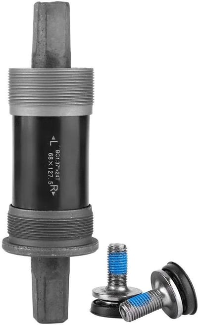 Dailygoods- Onderste Beugel - Stalen Behuizing - Geschikt voor 68 mm Frame - Duurzaam Fiets Accessoire - Trap-as Installatie - Verbeterde Prestaties - Trapas