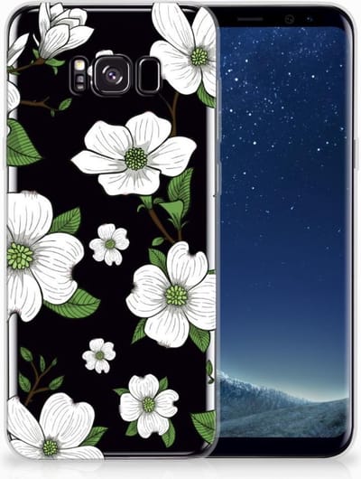 TPU Hoesje voor Samsung Galaxy S8 Plus TPU Case Dogwood Flowers