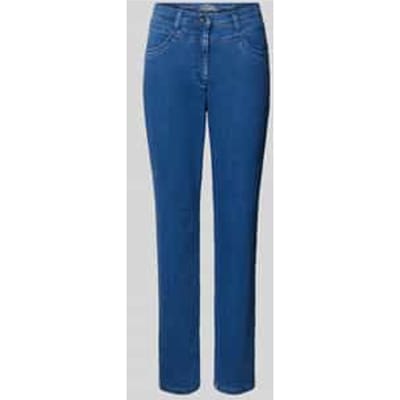 Raphaela by Brax Dames Jeans  Style LAURA NEW STONED, denim blauw regular, maat 40K