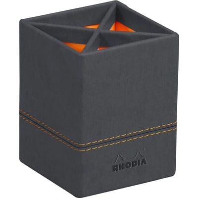 Rhodia pennenbakje RHODIARAMA, titaniumkleurig.
