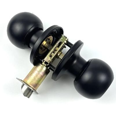 Badkamerslot Ronde Handgreep voor 30?50 mm dikke deur met 3 sleutels