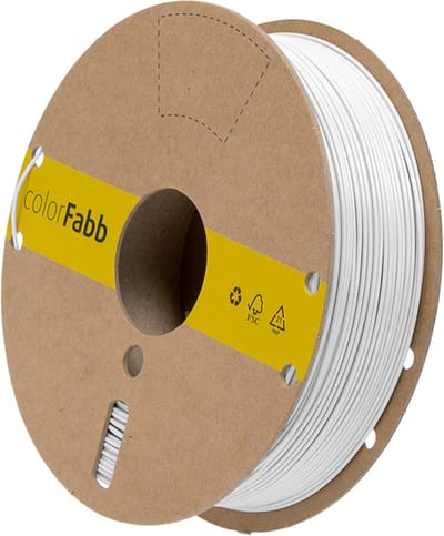 colorFabb Allpha Wit 3D-printerfilament - 1,75 mm - 750 g - 100% biobased materiaal - 100% biologisch afbreekbaar - Bevat geen microplastics