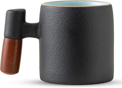 Mini keramische espresso kop van 70 ml met handvat, ideaal voor espresso, thee en latte, perfect cadeau voor vrienden en geliefden.