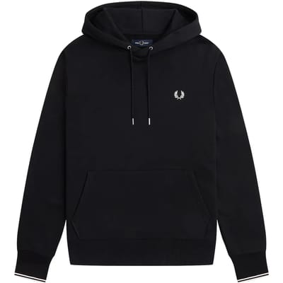 Sweater Fred Perry Tipped Hooded Sweatshirt