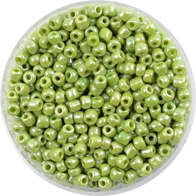 Rocailles "Parelmoer" - Groen