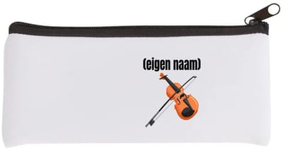 Akyol - viool met eigen naam Etui - Viool - muziek liefhebbers - iemand die houdt van violen - verjaardag - cadeau - kado - geschenk - 20 bij 9 cm