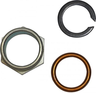 Écrou de pot d'échappement pour mobylette MBK 51 Neuf avec clips et joint