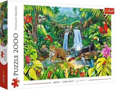 Grote Legpuzzel Regenwoud 2000 Stukjes - Premium Kwaliteit voor Volwassenen en Tieners