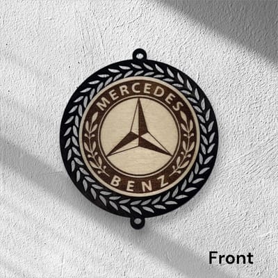 Pro_high3D Auto luchtverfrisser Mercedes-Benz parfum - The Ritual Of Sakura - 8ml