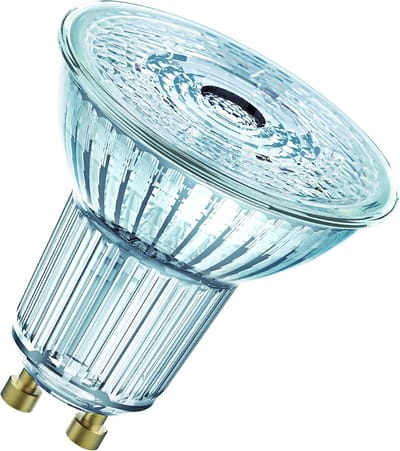 OSRAM LED Star PAR16, fitting: GU10, niet dimbaar, warm wit, vervangt een conventionele 35-watt lamp, stralingshoek van 36 graden, verpakking van 10 stuks