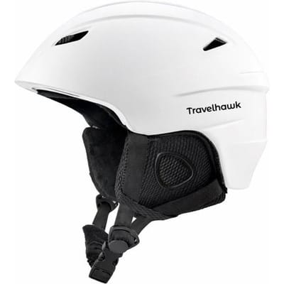 Travelhawk Skihelm - Snowboard Helm - Ski Helm - Unisex - Wit - L