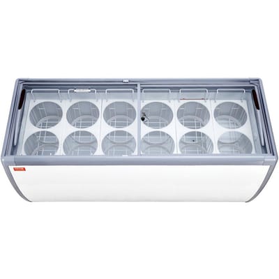 567 L Commerciële IJsdroom Vitrine Gelato Dipping Vriezerkast