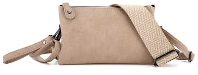 Taupe New York schoudertasje OLT13606