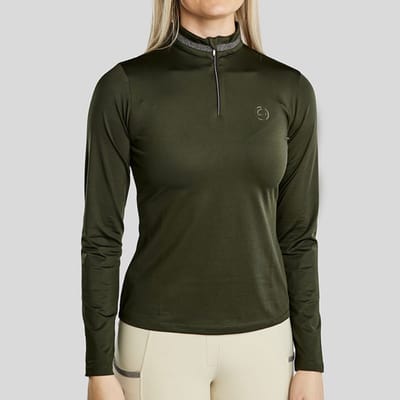 Montar Thermo Longsleeve MoGaia Olijf - XL