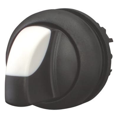Eaton 279432 M22S-WRK4 Keuzetoets Kunststof frontring Knevel Zwart 1 stuk(s)
