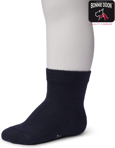 Bonnie Doon Organic Cotton Baby Sock maat 8/12 mnd Dark Blue