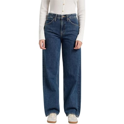 Lee Rider Loose Fit Spijkerbroek Blauw 28 / 33 Vrouw