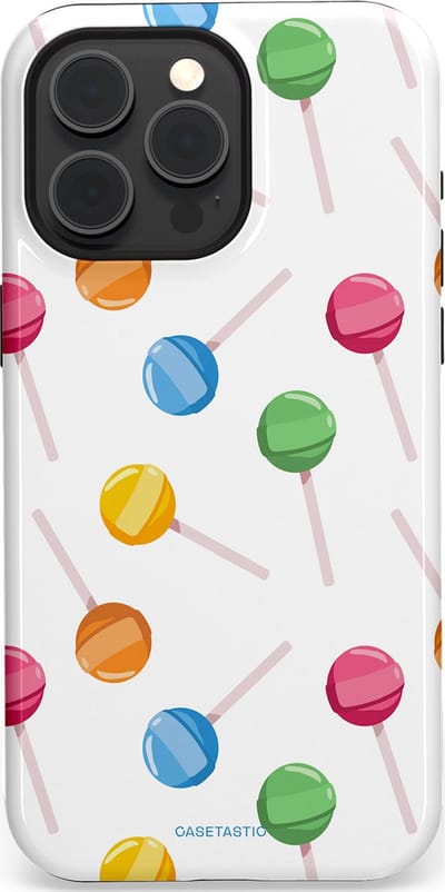 Casetastic Hoesje Geschikt voor Apple iPhone 15 Pro Max Magsafe - Stijlvolle Beschermende Duo-layer Case - Lollybom